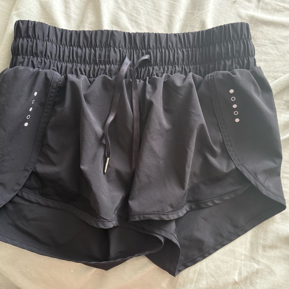 Amazon Essentials Black Athletic Shorts Lightweight Elastic Waist